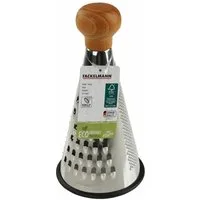 FACKELMANN Multireibe Eco Nature konisch 23 cm, Edelstahl, Holz