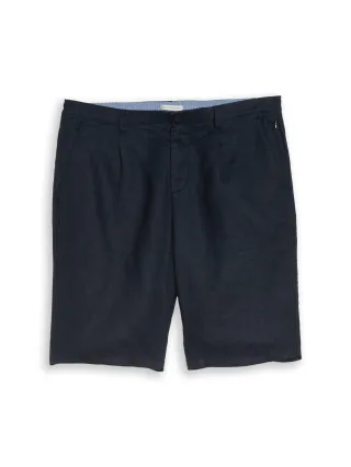 Tom Tailor - TTREGULAR Chino Shorts aus Leinen sky captain blue - Gr. - 38