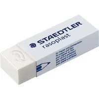 STAEDTLER Radiergummi Radierer rasoplast 65x23x13mm weiß