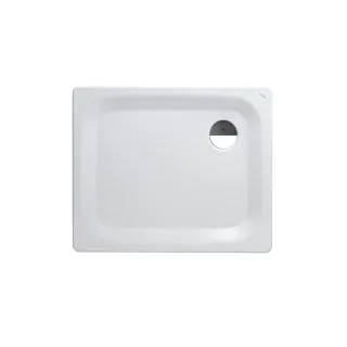 LAUFEN Duschwanne Platina Stahl inkl.Schallschutz 750x900x25mm weiß, H2150030000401 H2150030000401