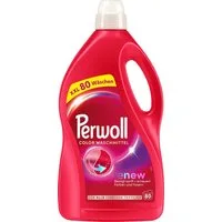 Perwoll PERWOLL Flüssigwaschmittel 80WL Color Familienpack 4L Colorwaschmittel (XXL-Pack, [1-St. Flüssigwaschmittel mit Dreifach-Renew-Technologie)
