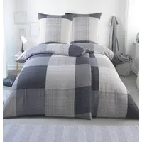 Kuscheli Bettwäsche 2x 135x200 + 2x 80x80 cm atmungsaktiver Bettbezug, moderne Designs, Für Allergiker geeignet, pflegeleicht, angenehm weicher Stoff