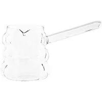 Almina Kaffeekanne Kira El Chico, 0,38 l, (1-St), aus Glas, 380 ml, für türkischen Kaffee, Bubble-Design