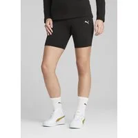 PUMA Leggings ESS SHORT LEGGINGS 7” aus Baumwollmischung, für sportliche Aktivitäten, schmale Passform