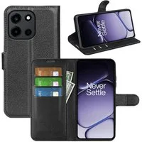 Wigento Handyhülle Klapphülle für OnePlus Nord 6 Kunstleder Wallet Schutz Tasche 6,78 Zoll, Kunstleder Hülle mit Kartenfächern und Standfunktion