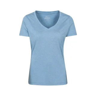 Mountain Warehouse - "Vitality" T-Shirt V-Ausschnitt für Damen (Blau)