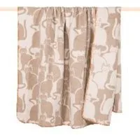 Wohndecke CATS, PAD, Made in Europe, Wendefunktion, Motiv Katzen, 150x200 cm