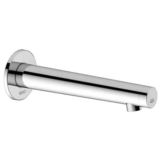 Keuco Ixmo Elektronik-Waschtischmischer 59517011101 verchromt, Unterputz, Netzbetrieb, Ausladung 225mm, runde Rosette