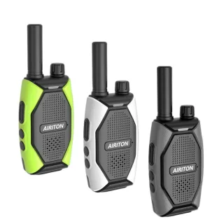 AIRITON AI86 Mini Walkie Talkie UHF 400-470MHz 16 Channels Wireless Copy Frequency Type-C Fast Charging Two-Way Handheld
