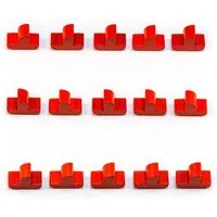 Waldfelsen Spiel – Holz-Figuren Spielfiguren Ersatz passend für Die Siedler von Catan, Spielmaterial, Verschiedene Farben