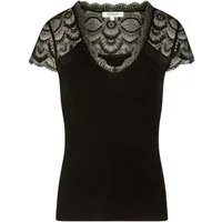 MORGAN Strickpullover (1-tlg) Spitze