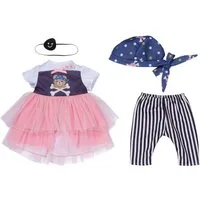 Baby Born Puppenkleidung Piratin-Outfit, 43cm