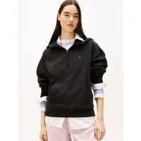 Tommy Jeans Kapuzensweatshirt TJW BXY S-FLAG 1/4 ZIP HOODIE