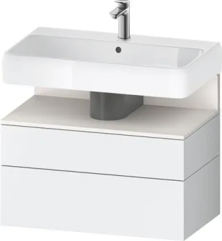 Duravit Qatego Waschtischunterbau wandhängend Weiß Matt 790x470x590 mm - QA4394084180010 QA4394084180010