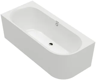 Villeroy & Boch Vorwand-Badewanne Oberon 2.1 Vorwand-Badewanne li Ausf. m Sys AE TP1 Zul. StoneWhite UAE180OBNLB1VRW