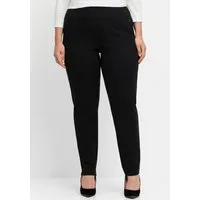 Sheego Jerseyhose Schlupfhose aus hochwertiger Interlock-Qualität