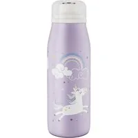 Alfi Isolierflasche KIDS ISO BOTTLE, Edelstahlkörper, spülmaschinenfest, 12h heiß & 24h kalt, Trinköffnung mit konsistentem Trinkfluss