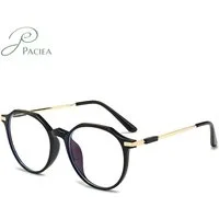 PACIEA Lesebrille Damen Herren Rundrahmen Blaulichtfilter Vollrand Ultraleicht