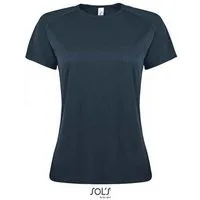 SOLS Trainingsshirt Damen Raglan Sport T-Shirt + Längerer Rücken