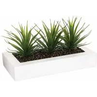 Kunstpflanze ALOE VERA Zimmerpflanze, Atmosphera Créateur d'intérieur, Höhe 17 cm