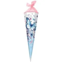 Goldbuch Schultüte GOLDBUCH Schultüte 85 cm 6-eckig Schmetterlingsgarten