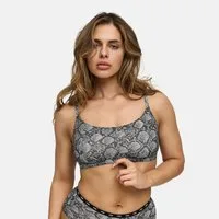 cfab Bügelloser BH Scoop Bralette-Snake-2XL (1-tlg)