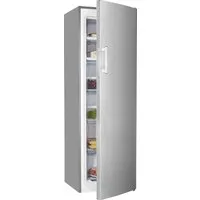 exquisit Gefrierschrank GS271-NF-H-040D Inoxlook, 170,5 cm hoch, 54 cm breit, 4*-Gefrierschrank No Frost mit LED-Anzeige & praktischem Griff