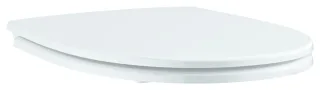 GROHE WC-Sitz Bau Keramik 112947, mit Deckel flach alpinweiß, 112947SH00 112947SH00