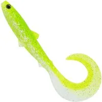 WESTIN Kunstköder Westin BULLTEEZ CURLTAIL 10CM 6G HOLY CHARTREUSE 2PCS