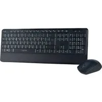 LogiLink ® Tastatur Maus Kombination Funk 2.4 GHz ID0161 Tastatur- und Maus-Set