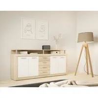 FORTE Sideboard, B/H/T 197,5/94,4/36,3 cm, viel Stauraum