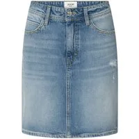 JOOP! Jeansrock Rosalie mit Destroyed-Effekten, Nieten