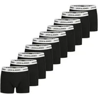 Jack & Jones Boxershorts Herren Retroshorts 10er Pack JACANTON Regular Fit (Vorteilspack, 10-St) Unterhosen mit Stretch