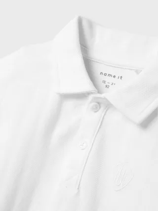 NAME IT - NMMFENE SS POLO bright white - Gr. - 110