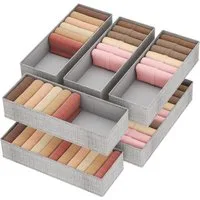 Lifewit Aufbewahrungsdose Schubladen Organizer, Kleiderschrank Organizer, Schrank Organizer und. (8 St)
