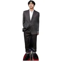 Dekofigur Bangtan Boys BTS Pappaufsteller V Check Kim Tae-hyung