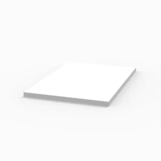 Sanipa Arbeitsplatte 2morrow AP06401, Weiss-Matt, H:19, B:352, T:520 mm AP06401