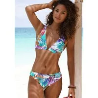 LASCANA Triangel-Bikini mit kleinem goldfarbenem Zierring