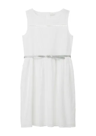 s.Oliver - Kleid weiß - Gr. - 134