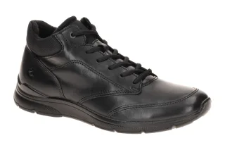 Ecco 51175401001 Irving Mid Cut Herrenschuhe Schwarz - Schn?rschuhe