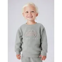 Name It Sweatshirt NMMOBEAR NREG SWEAT UNB mit hochwertiger 3D-Stickerei