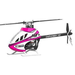 OMPHOBBY M2 V3 Sport 2.4G 6CH 3D Aerobatic Dual Brushless Motor Direct Drive RC Helicopter BNF with OFS3 Flight Control