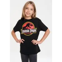 LOGOSHIRT T-Shirt Jurassic Park Logo mit coolem Print