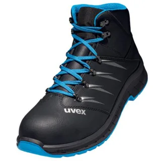 uvex 2 trend Sicherheitsschuh Stiefel S2, blau/schwarz blau/schwarz 36 - 6935836