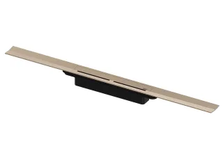 Tece drainprofile Duschprofil, 800 mm, Edelstahl, Rotgold gebürstet, 670803 670803