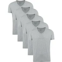 Yazubi T-Shirt modisches Shirt Mythic (Spar-Set, 5er-Pack) bequemes T-shirt mit V-Ausschnitt
