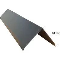 Sarei Haus- und Gartentechnik Dachdurchführung Sarei Firstblech 1000 x 168 mm anthrazit, Aluminium