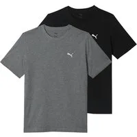 PUMA T-Shirt Puma Herren T-Shirt 2er-Pack Ess Logo Tee M 692313