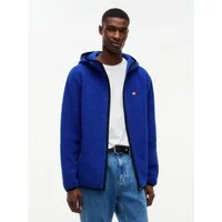 Tommy Jeans Plüschjacke TJM REG BADGE TEDDY ZIP TRU EXT Freizeitjacke, Übergangsjacke, Teddyjacke mit Logopatch