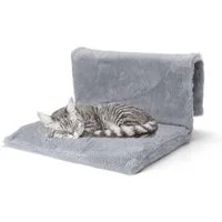 nobleza Katzen-Hängematte Katzenbett für Heizungen mit Starkem Abnehmbarem Metallrahmen